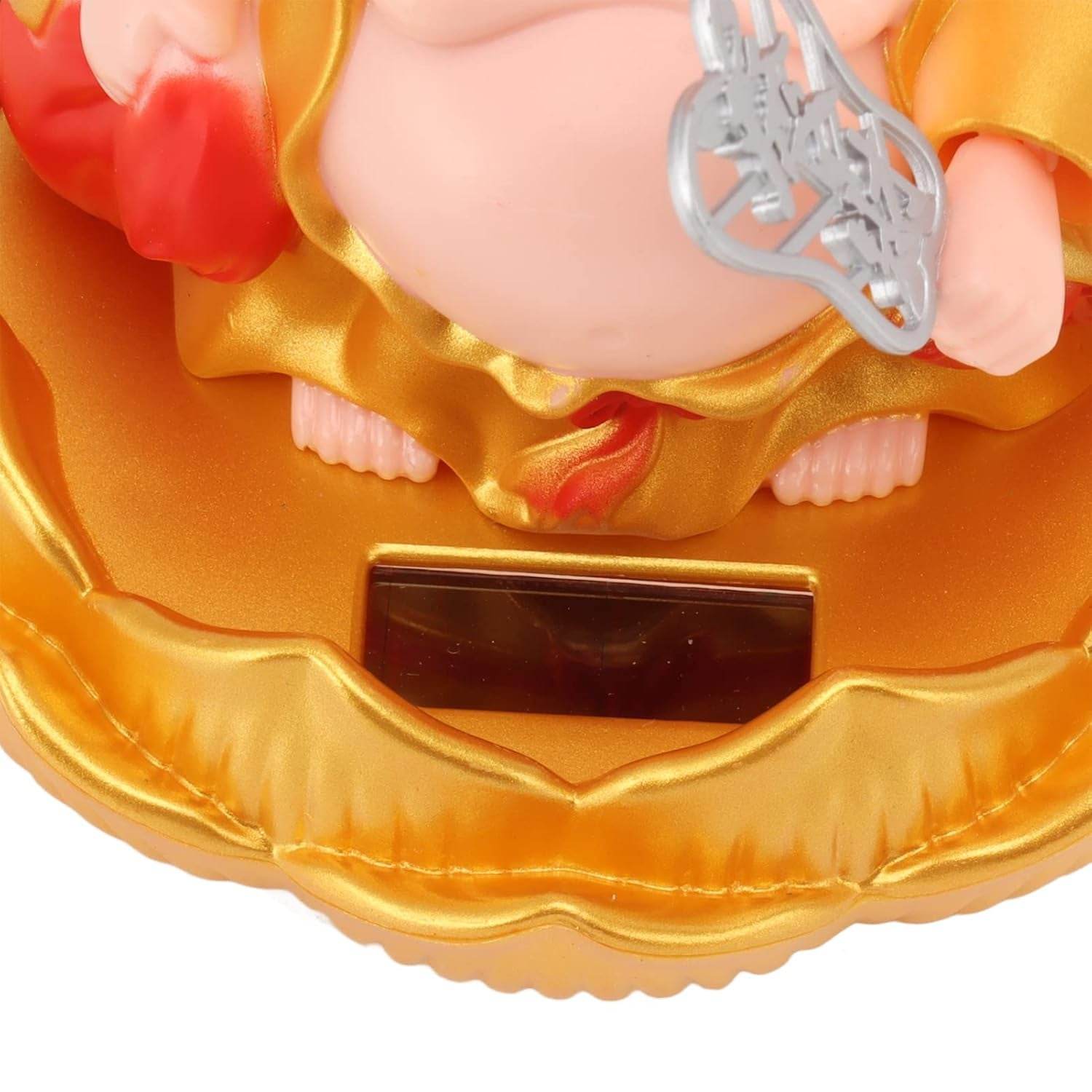 Solar Power Moving Buddha Car Ornament (1 Pc) - 9XShoppy