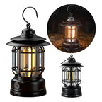 Led Camping Light Retro Style Lighting Battery Type-c Rechargeable (1 Pc) - 9XShoppy