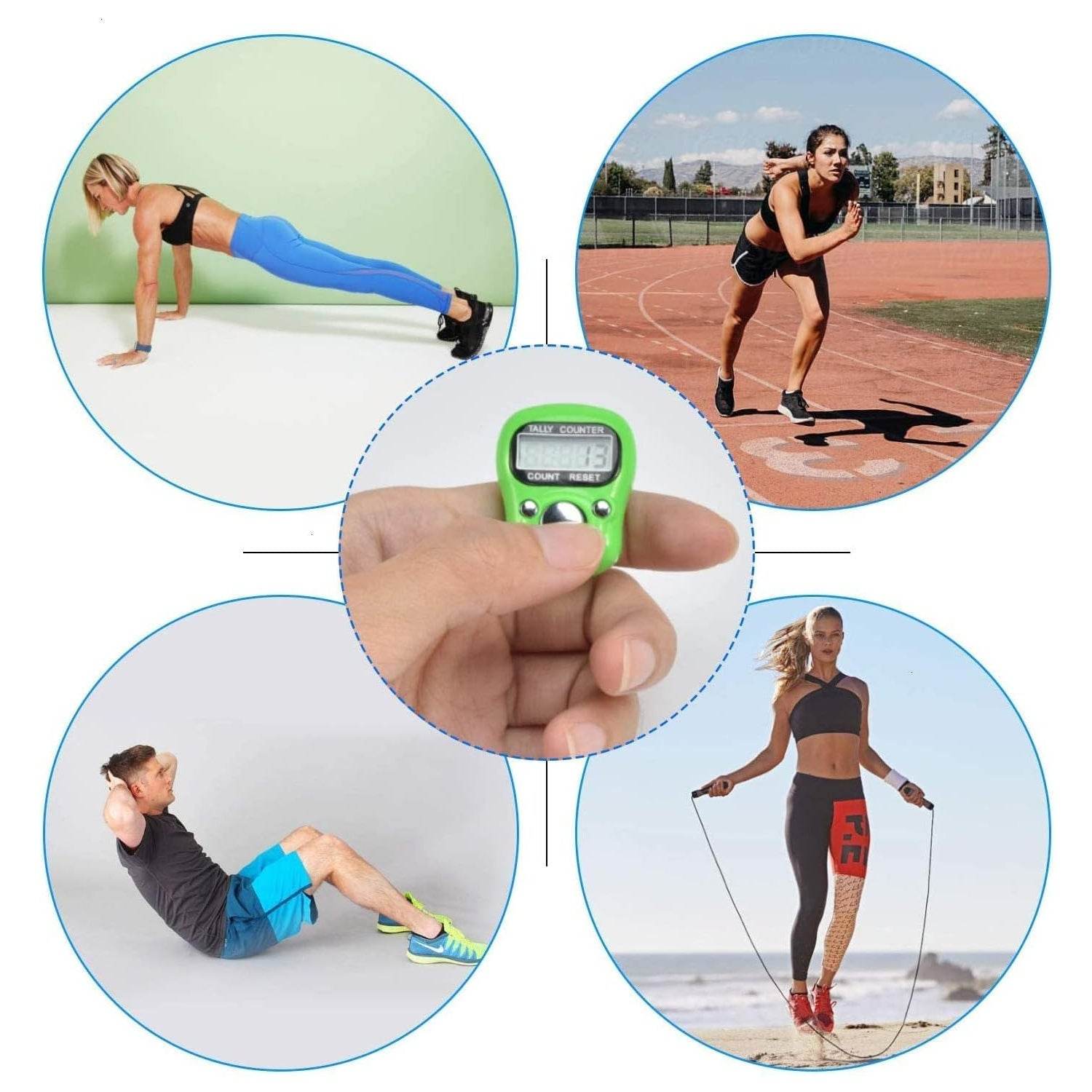 Plastic Portable Rotating Digital Finger Counter (1 Pc) - 9XShoppy