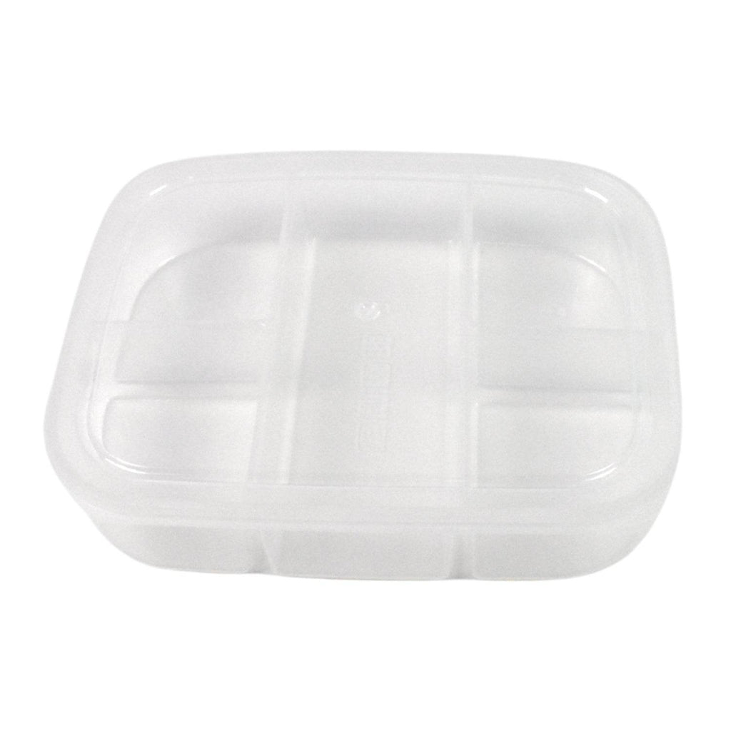 Plastic 5- Compartment Excellent Container Reusable Lunch Box (1 Pc) - 9XShoppy