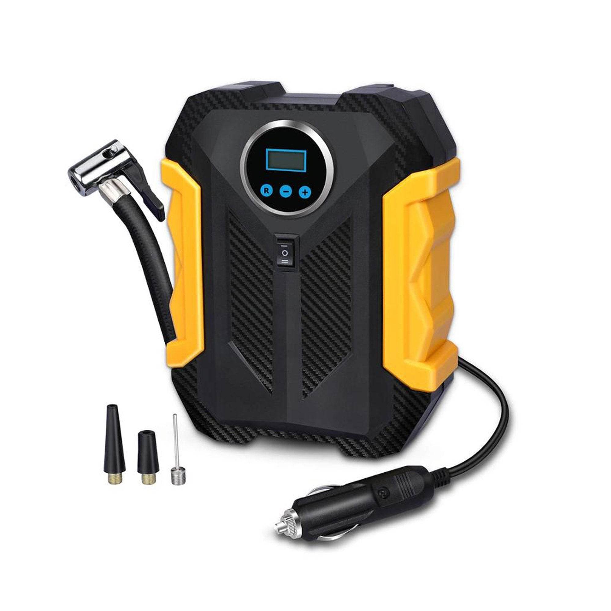 Portable Electric Car Air Compressor Pump For Car And Bike Tyre - 9XShoppy