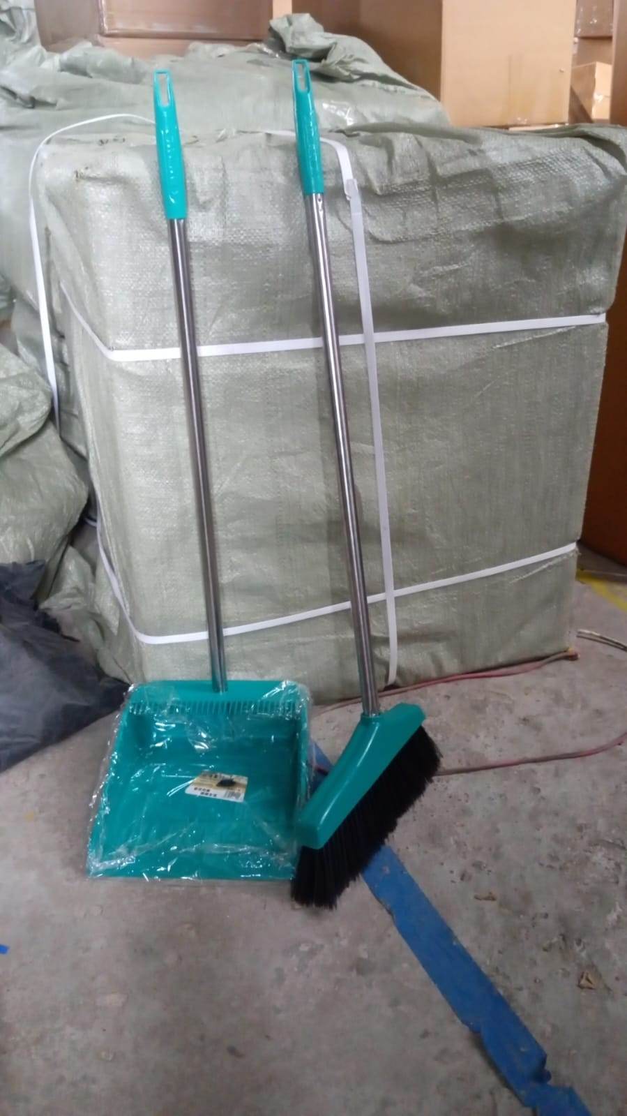 Long Handle Dustpan And Brush 2 Piece Set - 9XShoppy