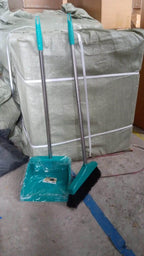 Long Handle Dustpan And Brush 2 Piece Set - 9XShoppy