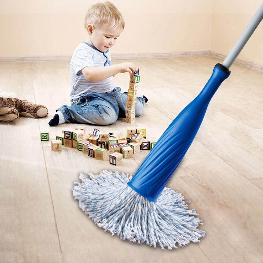 Steel Rod Cotton Bottle Mop broom - 9XShoppy