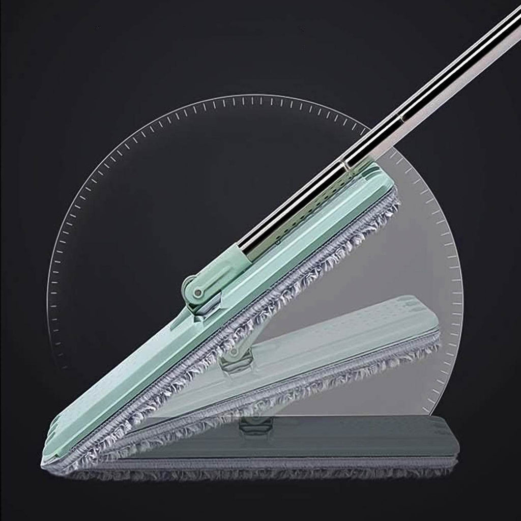 Scratch Cleaning Mop With 2 In 1 Self Clean Wash Dry Hands Free Flat Mop - 9XShoppy