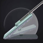 Scratch Cleaning Mop With 2 In 1 Self Clean Wash Dry Hands Free Flat Mop - 9XShoppy