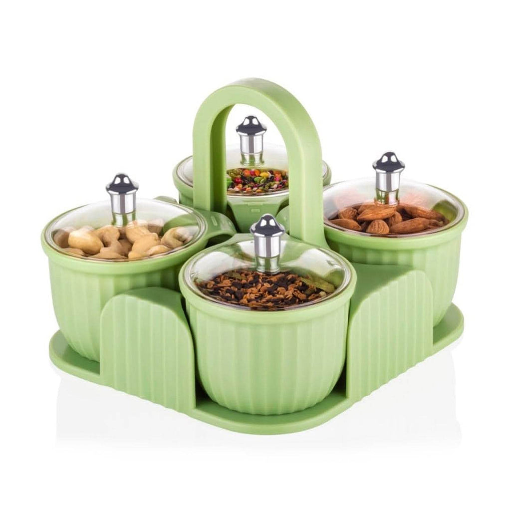 Multipurpose Jar Dryfruit Set Candy Chocolate Snacks Storage Jar - 9XShoppy