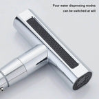Multifunction Shower Waterfall Kitchen Faucet 360 Rotation Waterfall Kitchen Faucet Touch Kitchen Faucet Faucet Extender For Kitchen Sink Swivel Waterfall Kitchen Faucet For Washing Vegetable Fruit (4 In 1 ) - 9XShoppy