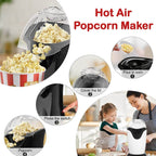 Popcorn Popper Electric Machine Snack Maker - 9XShoppy