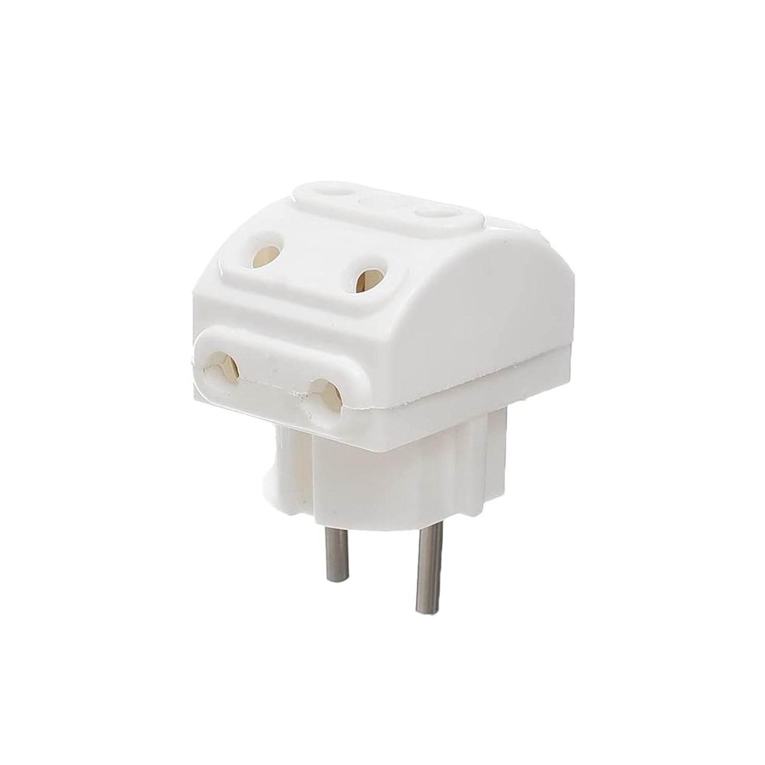 5-way 2 Pin Multi-plug Socket Converter (1 Pc) - 9XShoppy